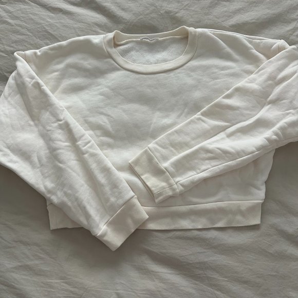 REFORMATION Hunter Classic Sweatshirt in oat/cream - Picture 4 of 6